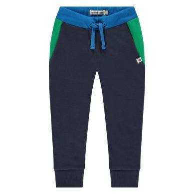 Boy Bottoms | Sweatpants- Dark Royal and Green | BABYFACE - The Ridge Kids