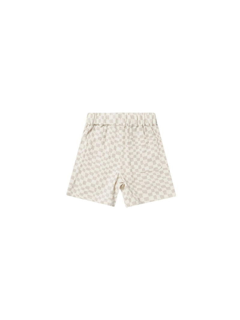 Boys Bottoms | Shorts- Dove Check | Rylee and Cru - The Ridge Kids