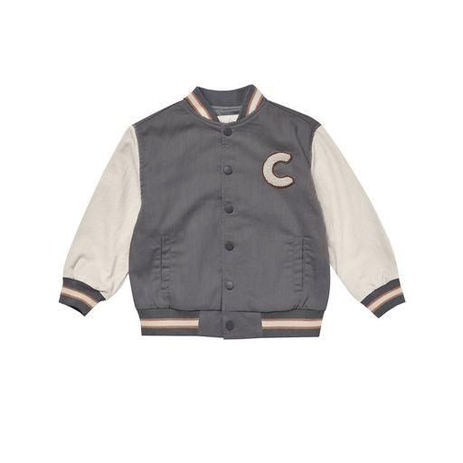 Boys Jacket | Varsity Jacket- Slate | Rylee and Cru - The Ridge Kids