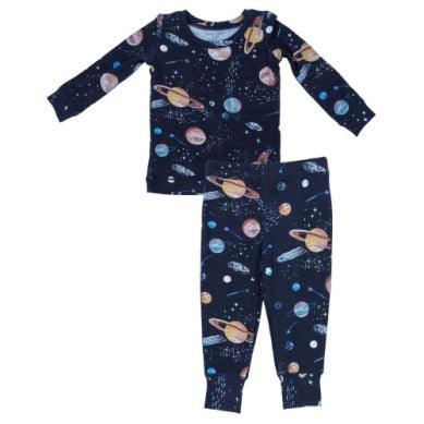 Boys Loungewear Set | Long Sleeve - Solar System | Angel Dear loop - The Ridge Kids