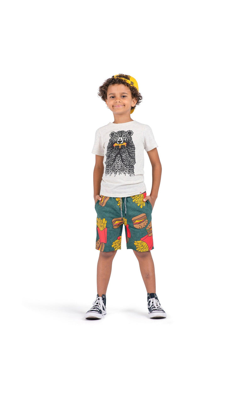 Boys Pants | Burger and Fries Camp Shorts | Appaman - The Ridge Kids