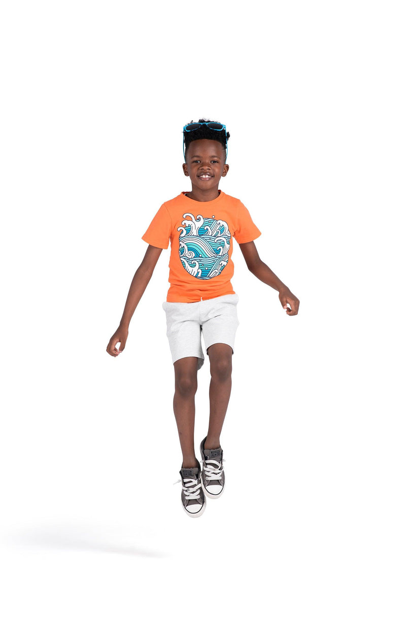 Boys Pants | Preston Heather Cloud Short | Appaman - The Ridge Kids