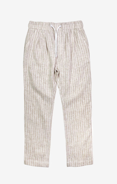 Boys Pants | Resort Pant in Sand Stripe | Appaman - The Ridge Kids