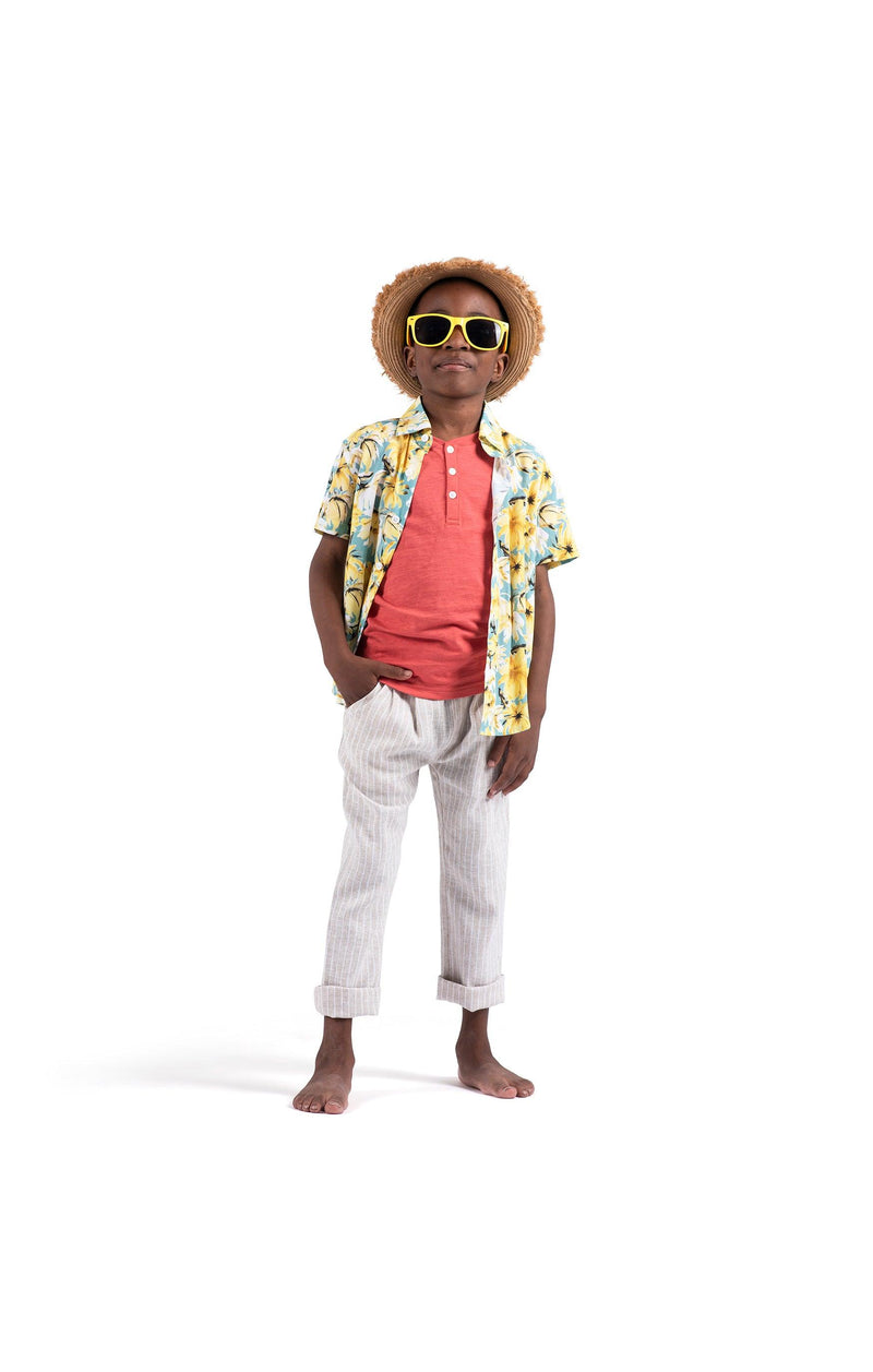 Boys Pants | Resort Pant in Sand Stripe | Appaman - The Ridge Kids