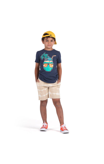 Boys Pants | Sand Stripe Camp Short | Appaman - The Ridge Kids