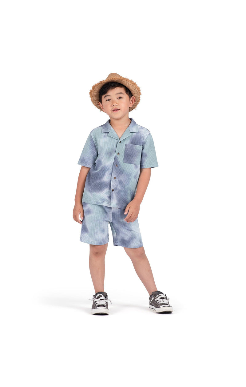 Boys Pants | Seafoam Tie Dye Resort Shorts | Appaman - The Ridge Kids