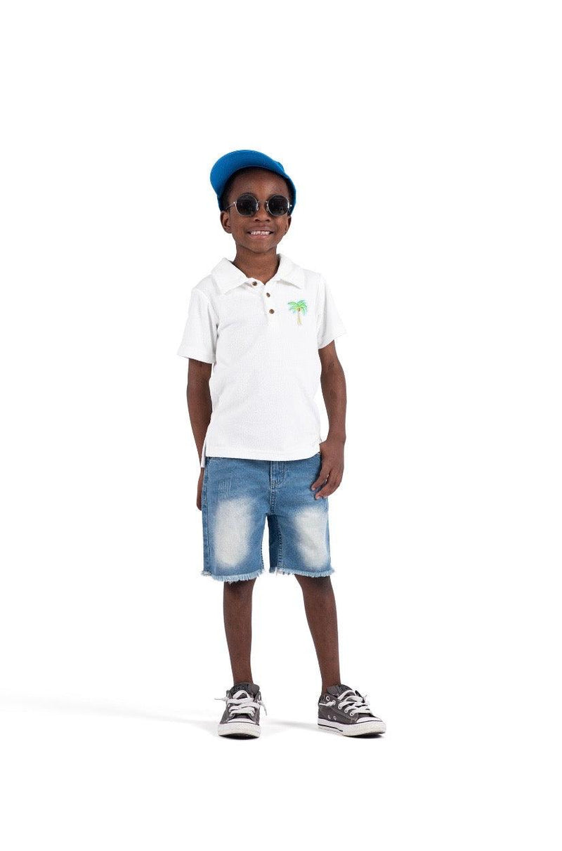 Boys Pants| Light Wash Denim Shorts | Appaman - The Ridge Kids