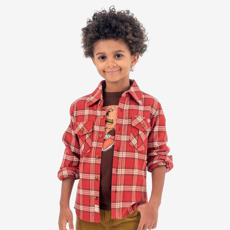 Boys Shirt | Bossa Nova Plaid Flannel Shirt | Appaman - The Ridge Kids