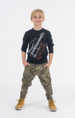 Boys Shirt | Graphic Tee- Electric Guitar | Appaman - The Ridge Kids