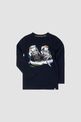 Boys Shirt | Graphic Tee- Sneaker Game | Appaman - The Ridge Kids