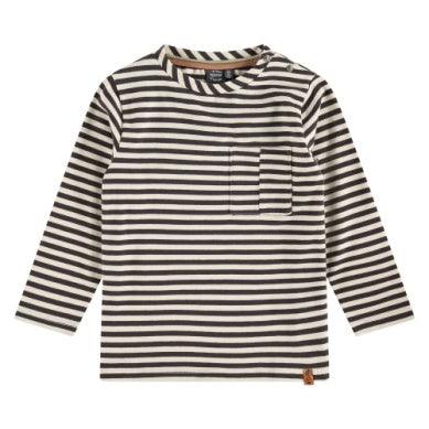 Boys Shirt | Long Sleeve - Stone Stripe | BABYFACE - The Ridge Kids