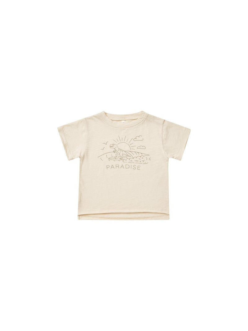 Boys Shirt | Raw Edge Tee- Paradise | Rylee and Cru - The Ridge Kids