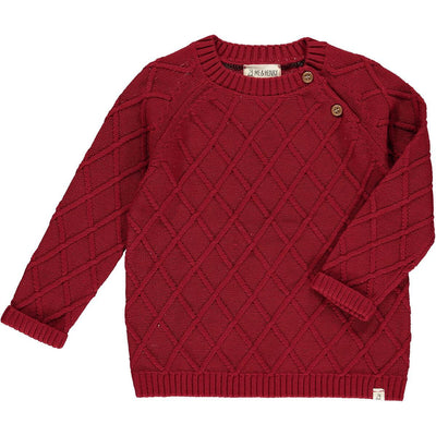 Boys Sweater | Archie - Red | Me and Henry - The Ridge Kids