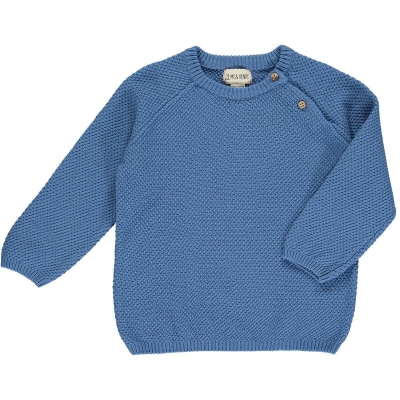 Boys Sweater | Roan- Blue | Me and Henry - The Ridge Kids