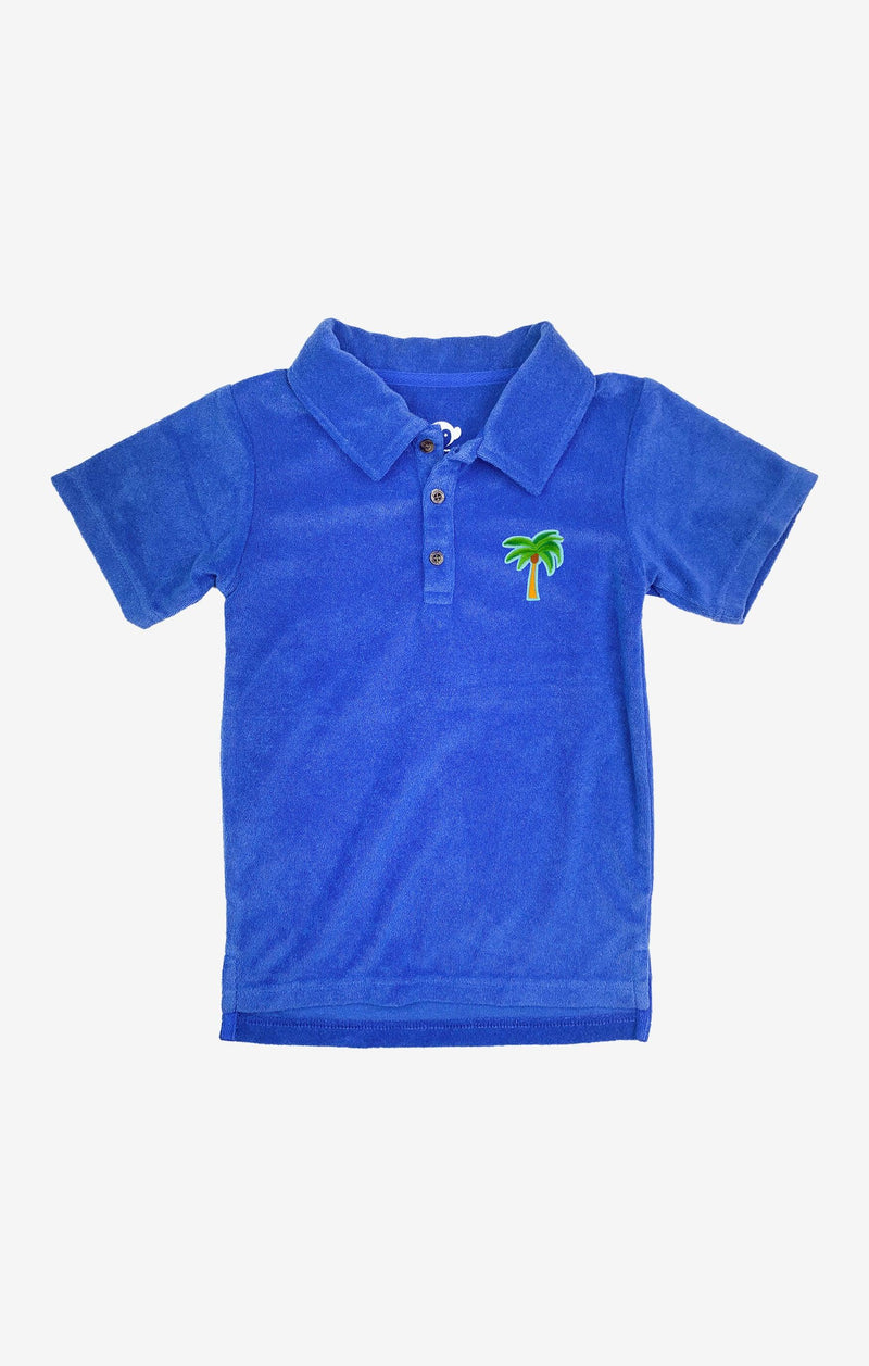 Boys Top | Fairbanks Blue Polo | Appaman - The Ridge Kids