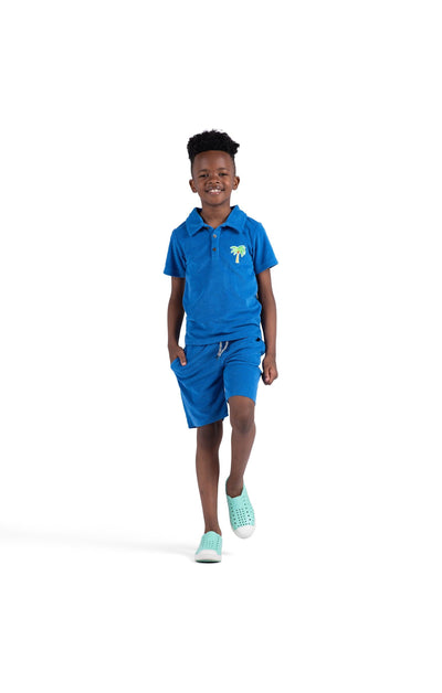 Boys Top | Fairbanks Blue Polo | Appaman - The Ridge Kids