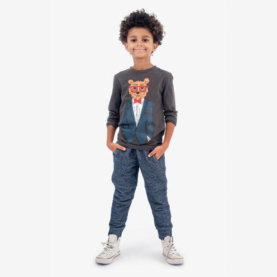 Boys Top | Mr. Bear Long Sleeve Graphic Tee | Appaman - The Ridge Kids