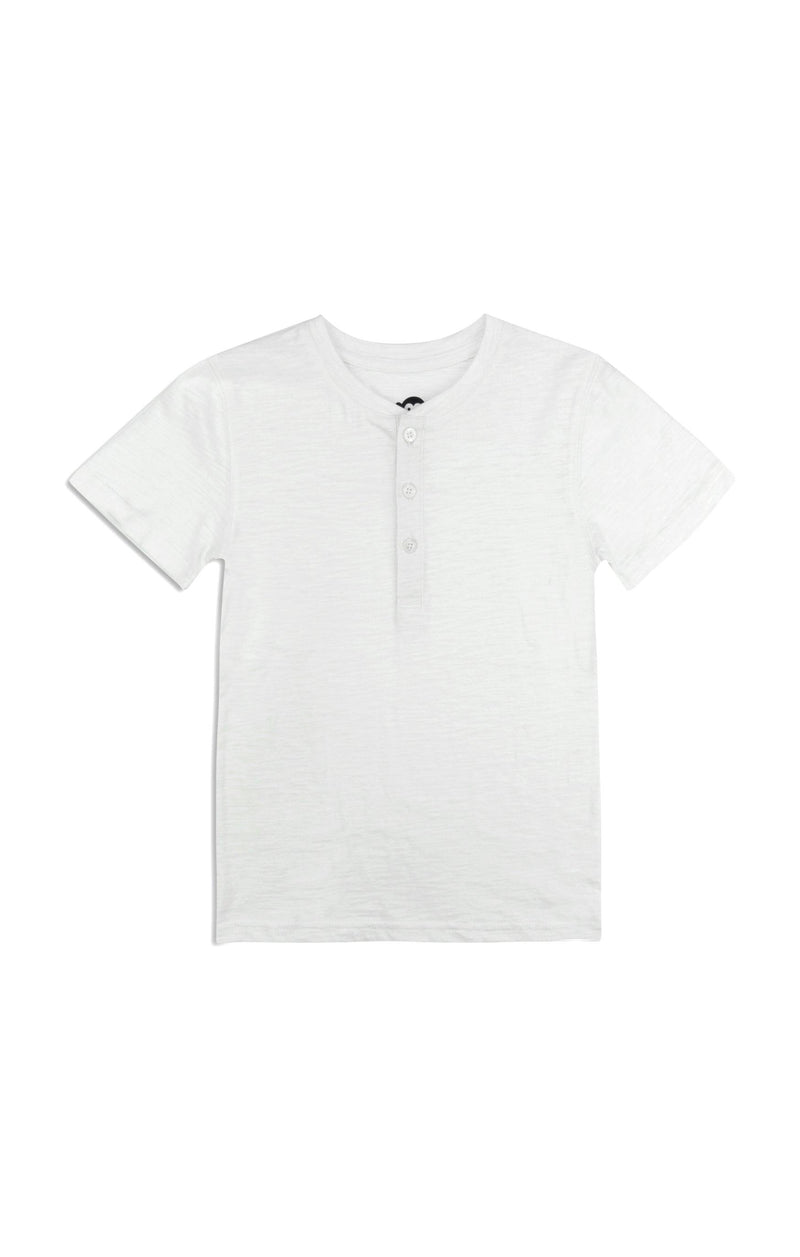 Boys Top | White Day Party Henley | Appaman - The Ridge Kids