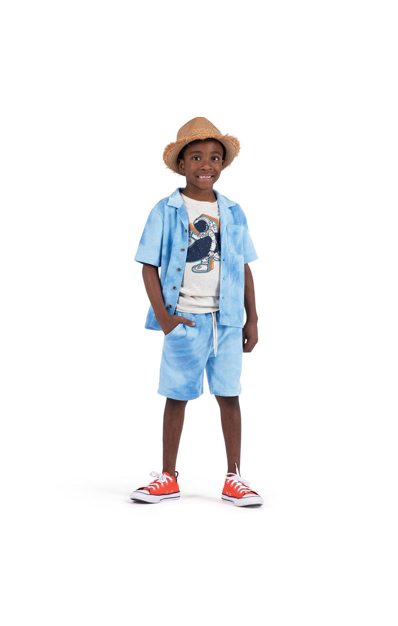 Boys Tops | Space Surfer Graphic Short Sleeve Tee | Appaman - The Ridge Kids