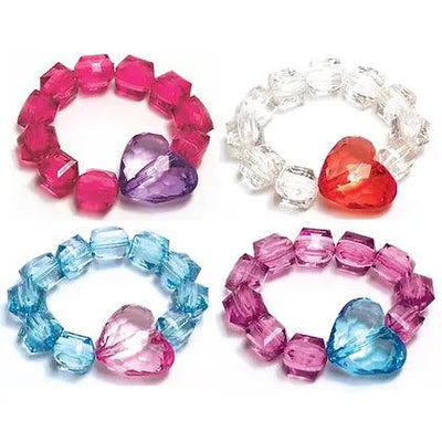 Bracelet | Rock Candy : Heart- assorted | Bottleblond Jewels - The Ridge Kids
