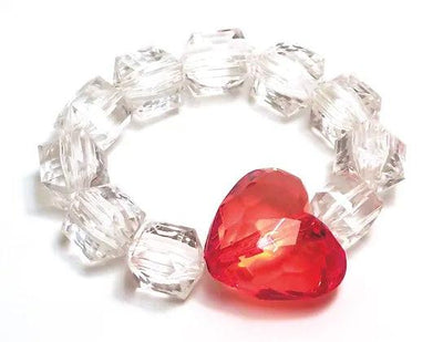 Bracelet | Rock Candy : Heart- assorted | Bottleblond Jewels - The Ridge Kids