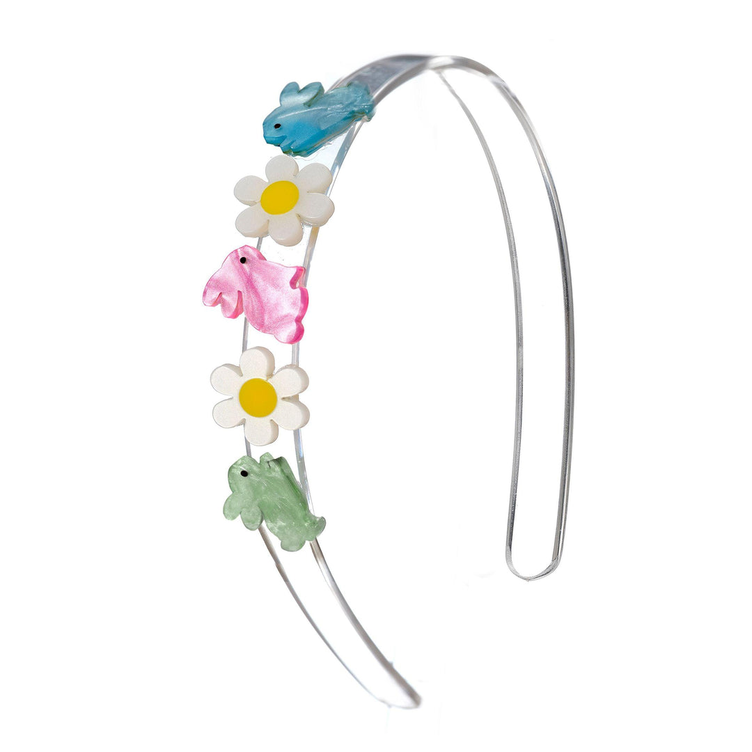 Headband | Easter Bunny and Daisy | Lilies and Roses NY