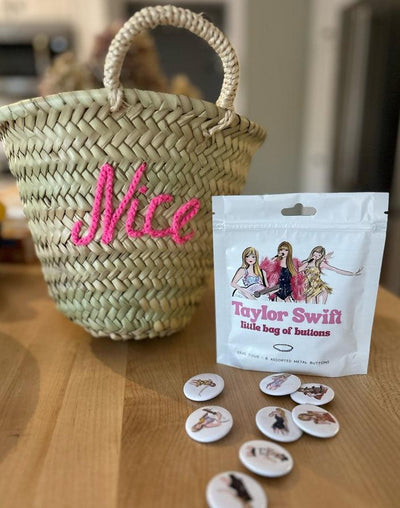 Buttons | Taylor Swift Little Bag of Buttons and Pins | Jennifer Vallez - The Ridge Kids