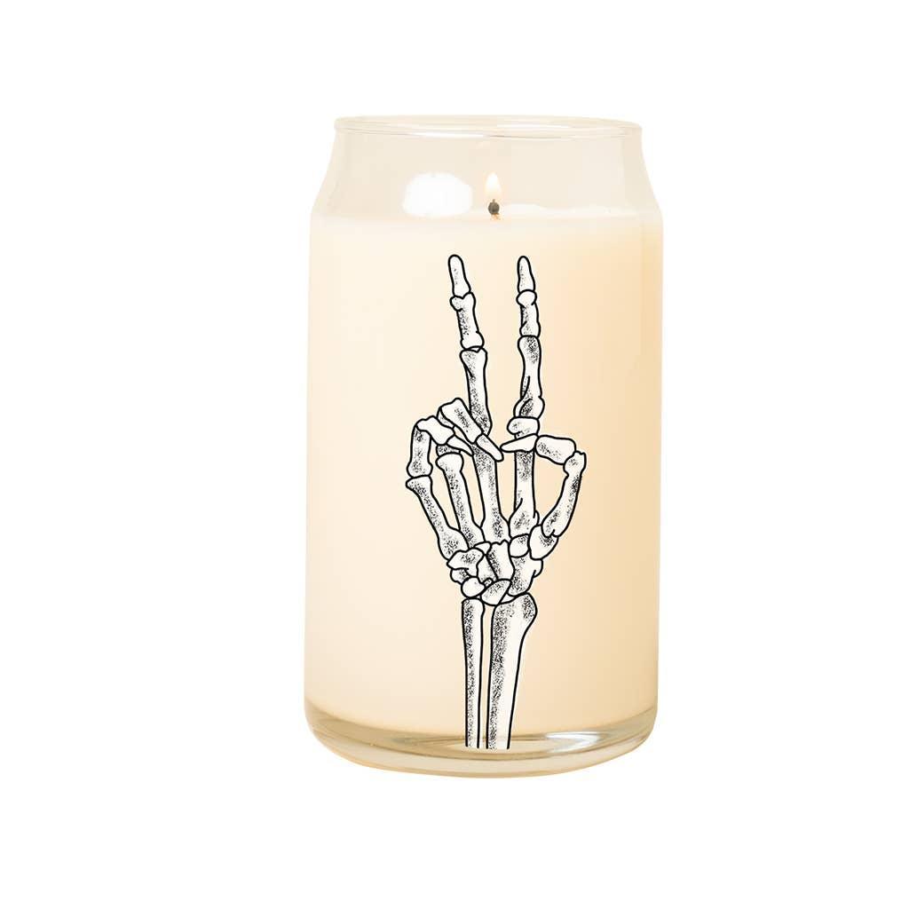 Candles | Halloween Candle Can Glass | Talking Out of Turn - The Ridge Kids