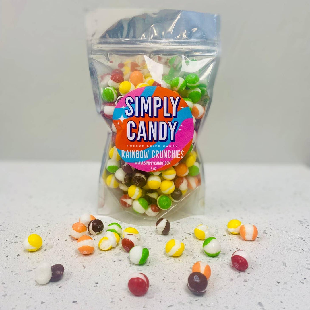 Candy | Freeze Dried Skittles Rainbow Crunchies | Simply Candy - The Ridge Kids