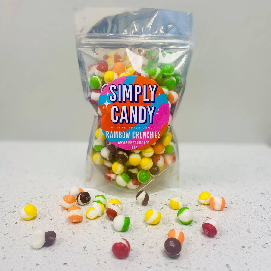 Candy | Freeze Dried Skittles Rainbow Crunchies | Simply Candy - The Ridge Kids