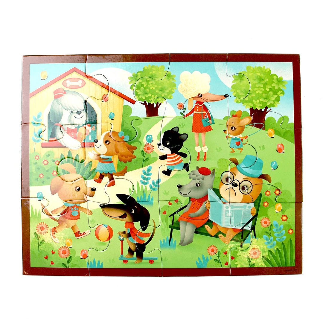 Toys | Puppy Playtime Pouch Puzzle | Mudpuppy