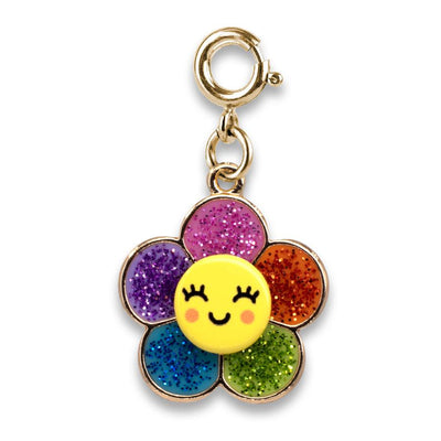 Charm | Glitter Happy Flower | Charm It - The Ridge Kids