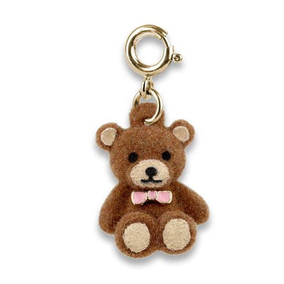 Charm | Gold Fuzzy Bear | Charm It - The Ridge Kids