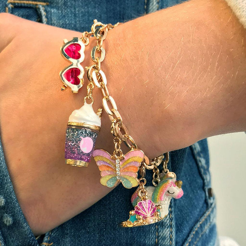 Charms | Gold Butterfly Charm | Charm It! - The Ridge Kids