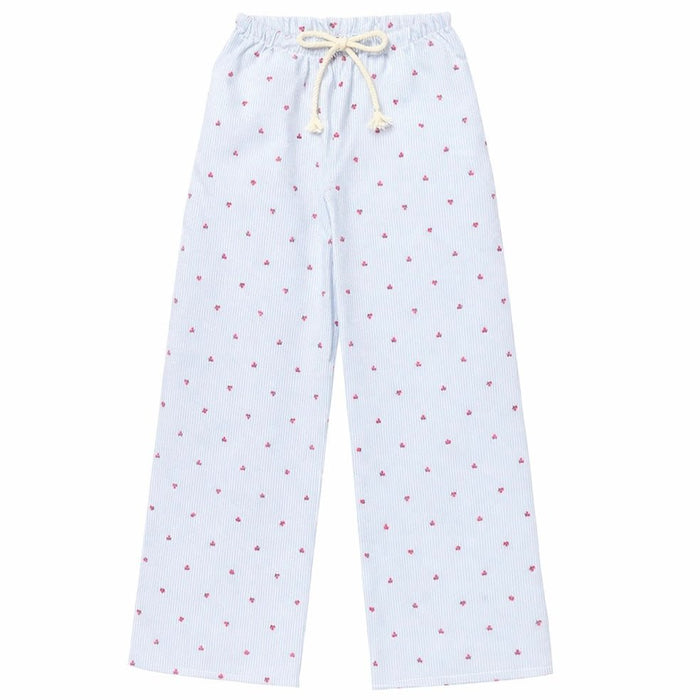Tween Bottoms | Capri Pants - Cherry Seersucker | Katie J NYC