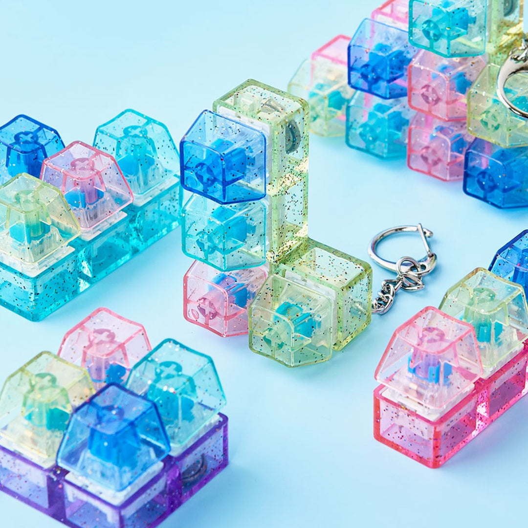 LED Clicking keychain