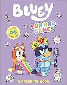 Coloring Book | Bluey Fun and Games | Candlewick Entertainment - The Ridge Kids