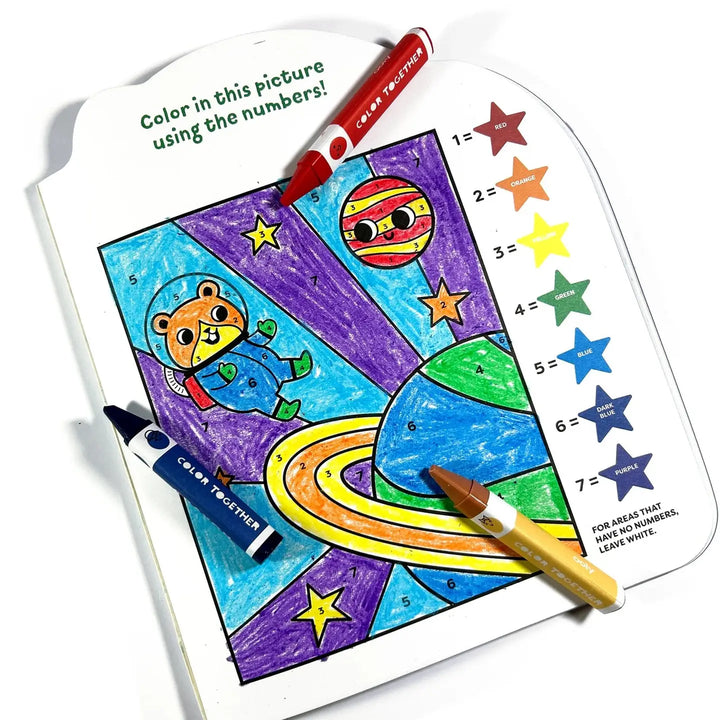 Arts and Crafts | Color Together Crayons - Set of 18 | OOLY