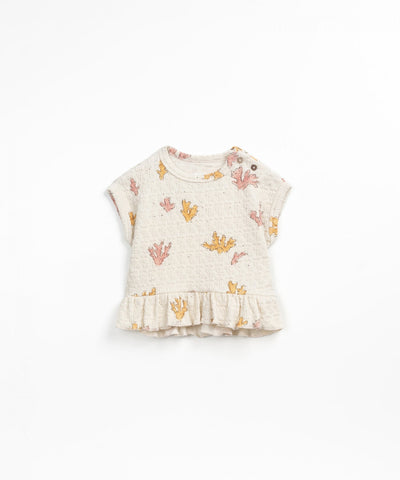 Baby Girls Tops | T-Shirt- Coral | Play Up