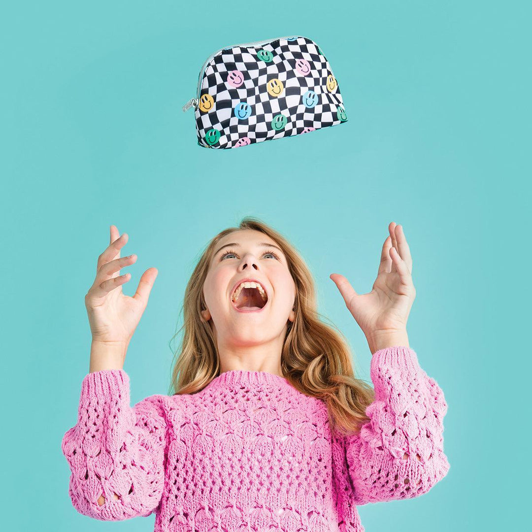 Cosmetic Bag | Good Times Oval Cosmetic Bag | IScream - The Ridge Kids