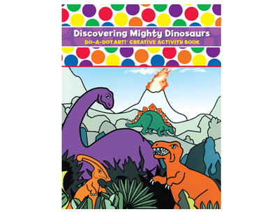 Creative Activity Books | Discovering Mighty Dinosaurs | Do-A-Dot Art - The Ridge Kids