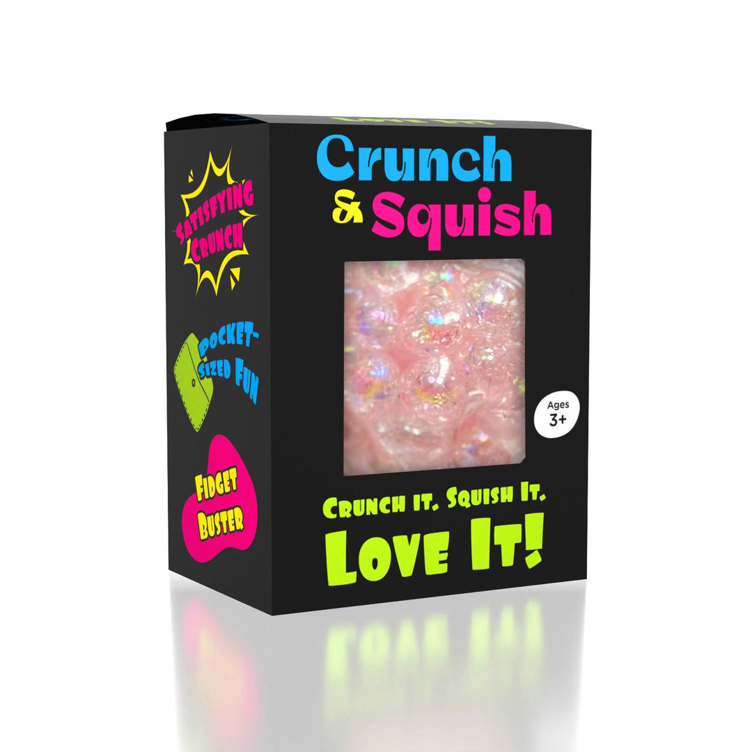Squish Toys | Assorted Crunchy Squishy Stress Ball Fidget Toy - Assorted | Showcase