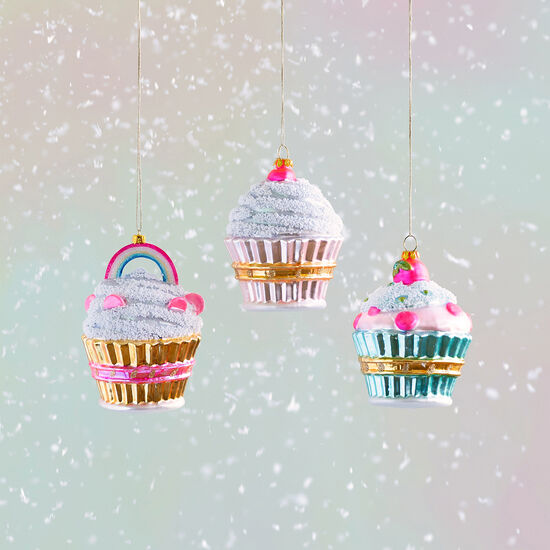 Holiday Ornaments | Cupcake  | 180 Degrees