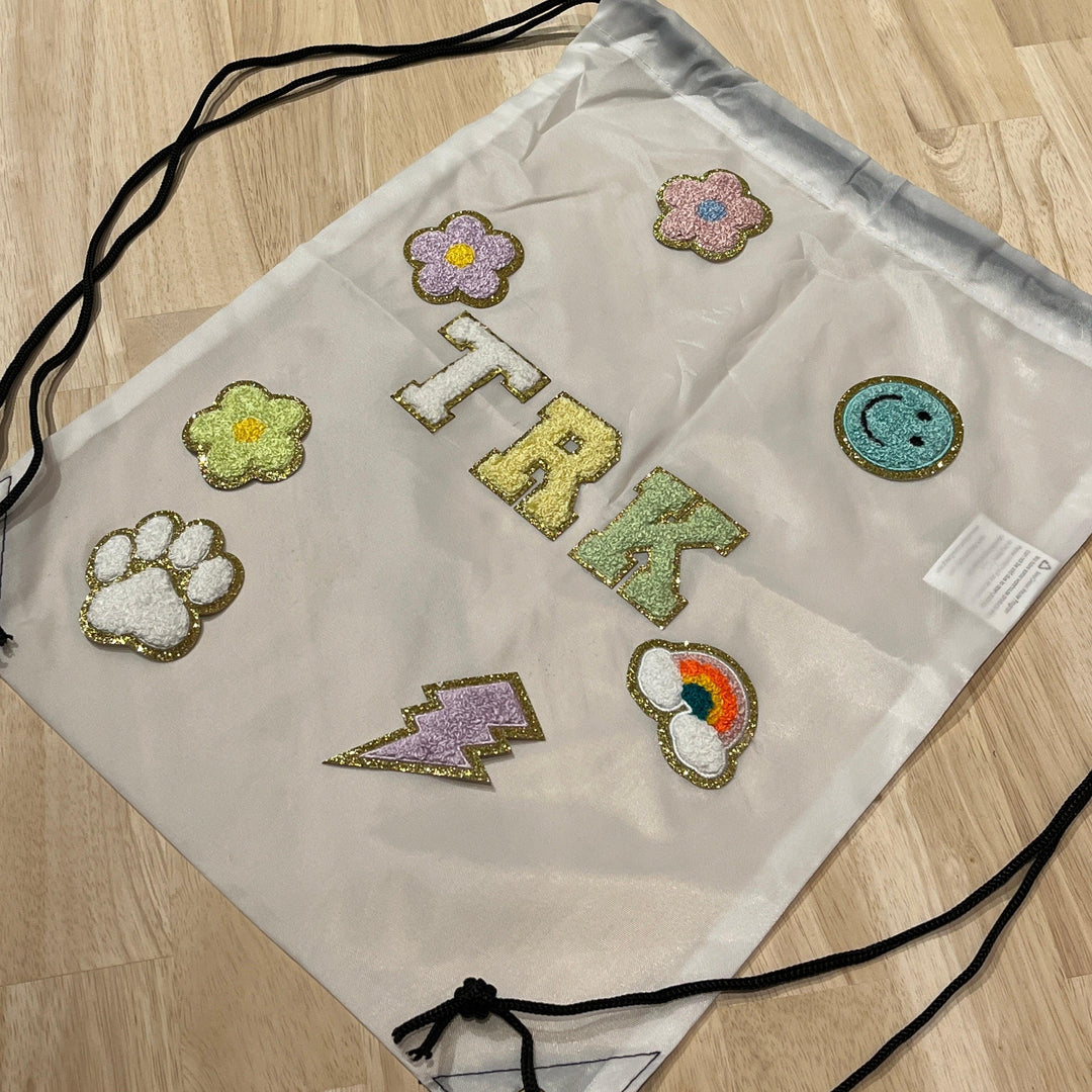 Customizable Bag | White Drawstring Bag | The Ridge Kids - The Ridge Kids
