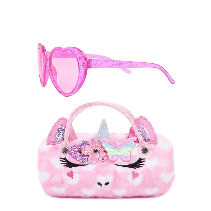 Handbag | Miss Gwen Unicorn Plush Sunglasses and Case | OMG Accessories