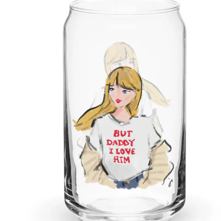 Decor | Glassware- Taylor Swift But Daddy I Love Him| Jennifer Vallez