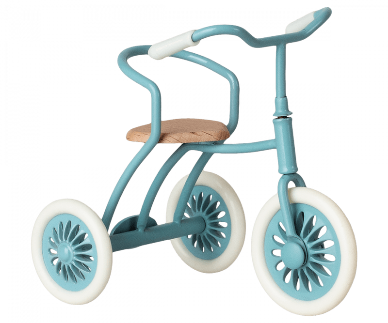 Doll Accessory | Abri a tricycle, Mouse - Petrol blue| Maileg - The Ridge Kids