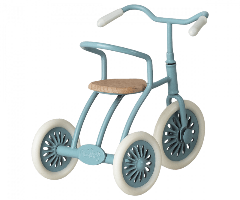 Doll Accessory | Abri a tricycle, Mouse - Petrol blue| Maileg - The Ridge Kids