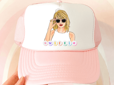 Tween Hat | Taylor Swift Trucker Hat- Swiftie Friendship | The Babe Co