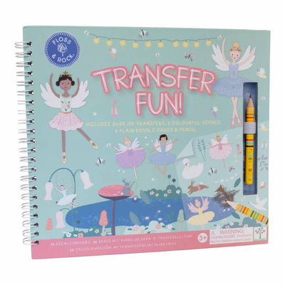 transfer arts and crafts kit with a ballet theme. 